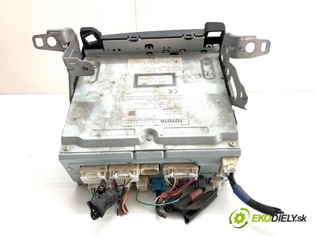 LEXUS CT liftback 2020 100 kW 200h (ZWA10_) 1798 RADIO 86140-76061 (Audio zařízení)