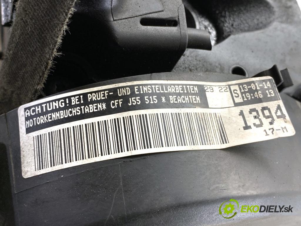 VW SHARAN nadwozie wielkoprzestrzenne (MPV) 2014 103 kW 2.0 TDI 1968 Motor CFF (Motor)