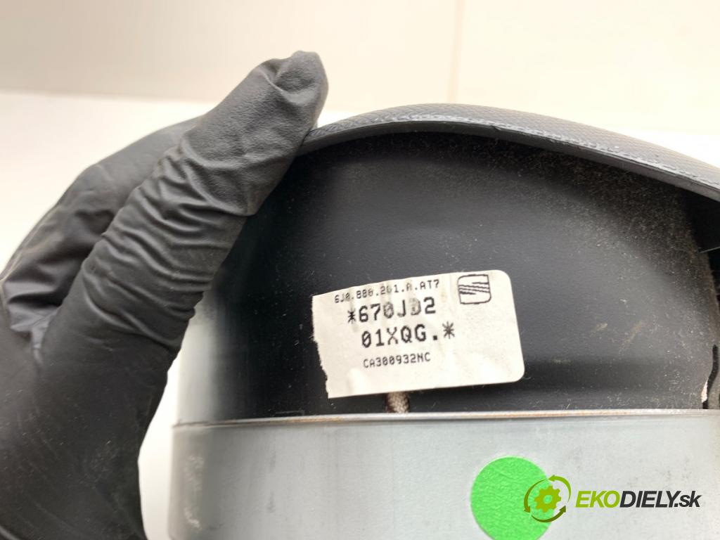 SEAT IBIZA IV liftback 2009 51 kW 1.2 1198 AirBag volantu 6J0880201A (Airbag)