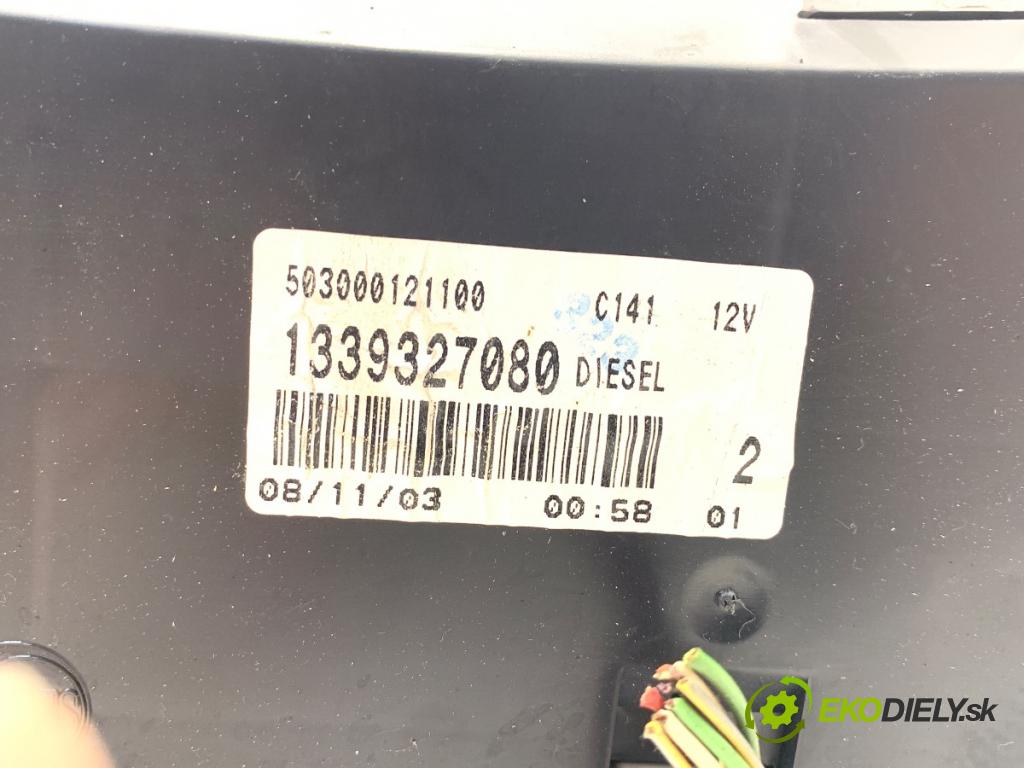 PEUGEOT BOXER I Autobus 2003 62 kW 2.0 HDi 1997 Prístrojovka 1339327080 (Prístrojová doska)