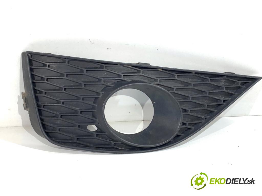 SEAT IBIZA IV liftback 2009 51 kW 1.2 1198 Mriežky nárazníka ľavy predný 6J0853665A