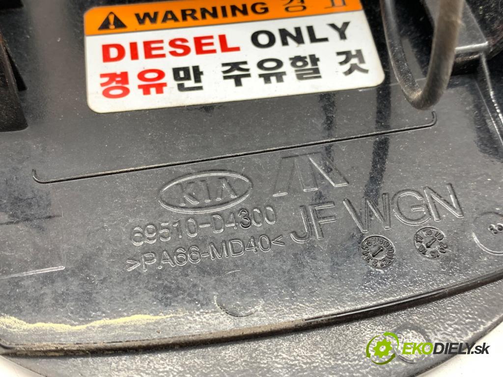 KIA OPTIMA Kombi 2016 104 kW 1.7 CRDi 1685 Dvierka nádrže paliva 69510-D4300 (Kľučka dverí ostatné)