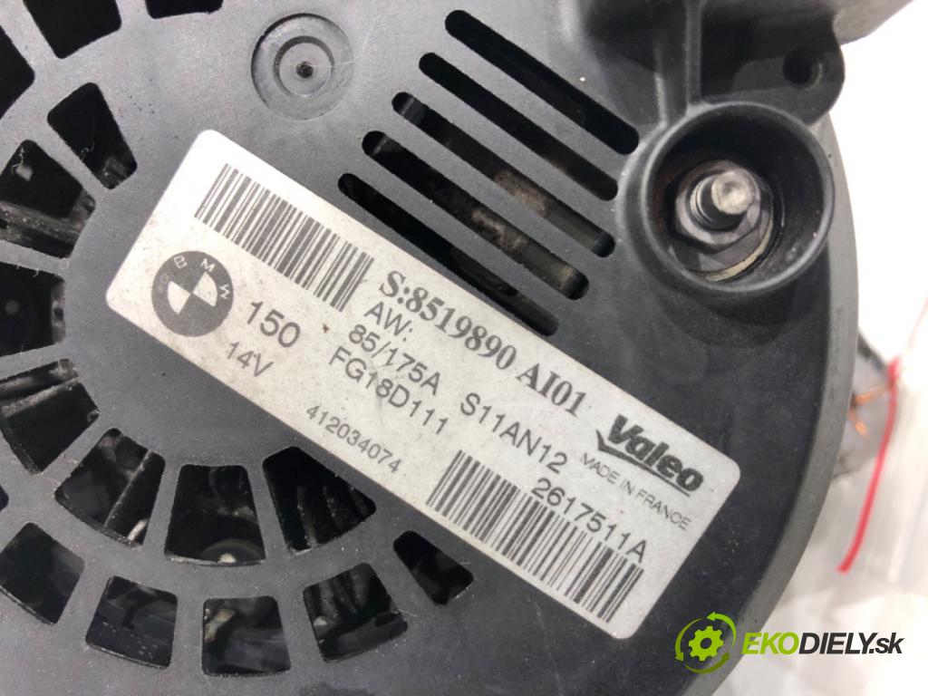 BMW F30 sedan 2012 120 kW 320 d 1995 Alternátor 8519890 (Alternátor)
