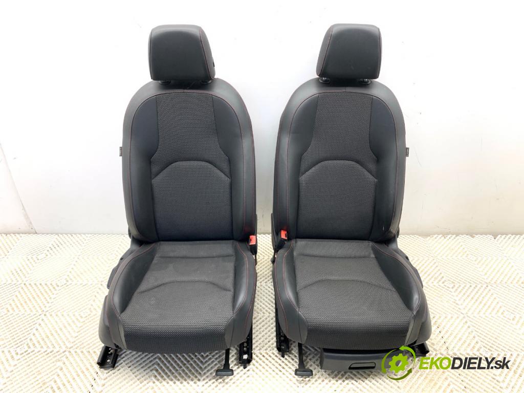 SEAT LEON III Kombi 2015 110 kW 2.0 TDI 1968 sedadla sedačky sedadlo