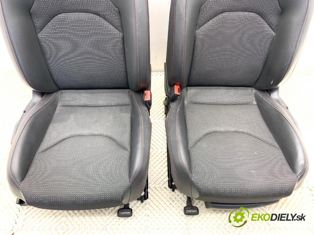 SEAT LEON III Kombi 2015 110 kW 2.0 TDI 1968 sedadla sedačky sedadlo