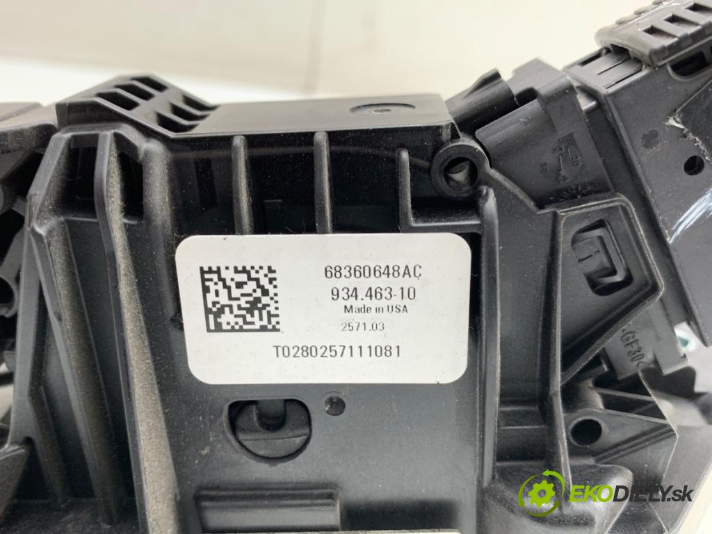 JEEP GRAND CHEROKEE WL SUV 2021 210 kW 3.6 4WD 3604 potenciometr plynového pedálu 68360648AC (Potenciometr plynového pedálu)