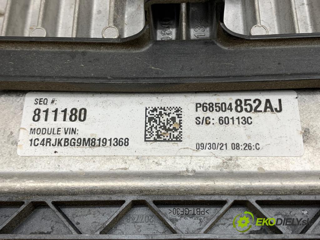 JEEP GRAND CHEROKEE WL SUV 2021 210 kW 3.6 4WD 3604 řídící jednotka motora P68504852AJ (Řídicí jednotka)