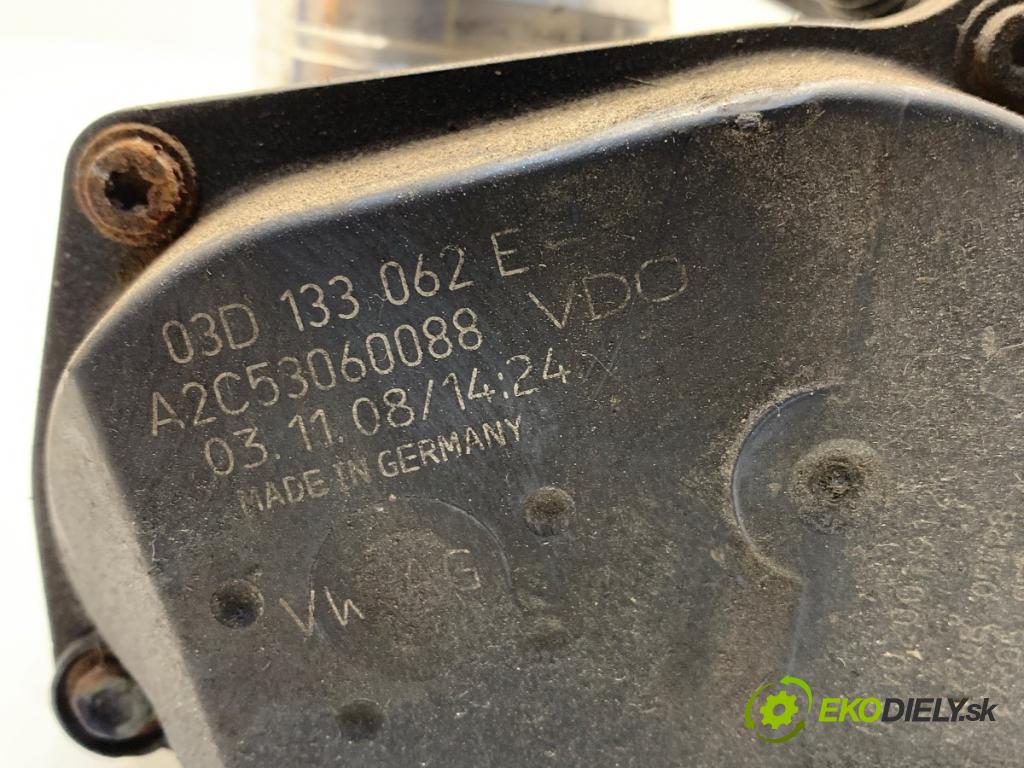 SEAT IBIZA IV liftback 2009 51 kW 1.2 1198 škrtíci klapka 03D133062E (Škrticí klapka)