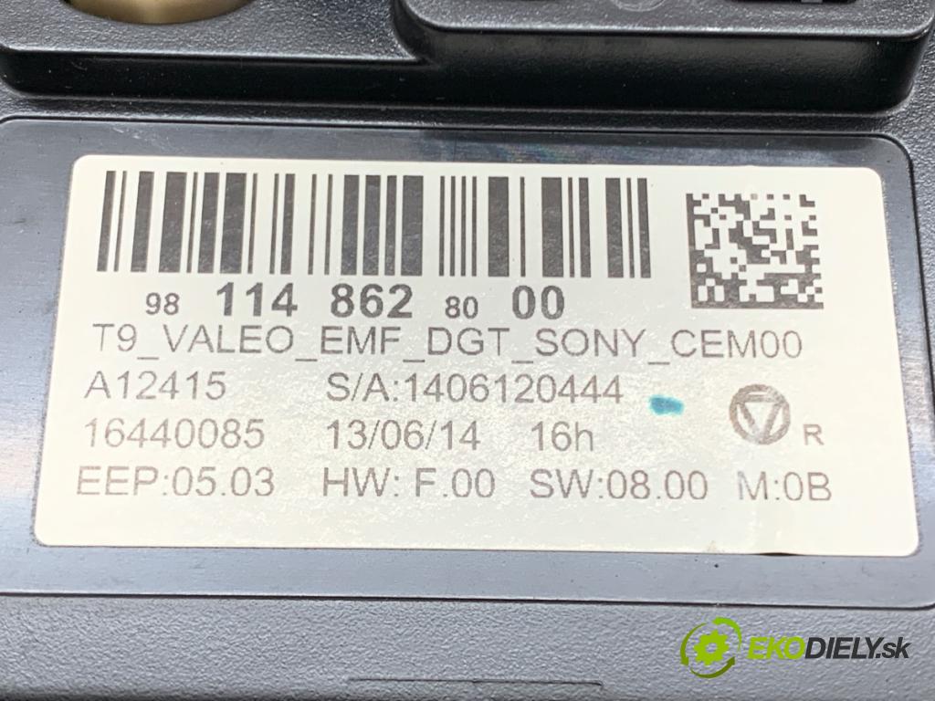 PEUGEOT 308 SW II Kombi 2014 88 kW 1.6 BlueHDi 120 1560 Displej 9811486280 (Přístrojová deska)