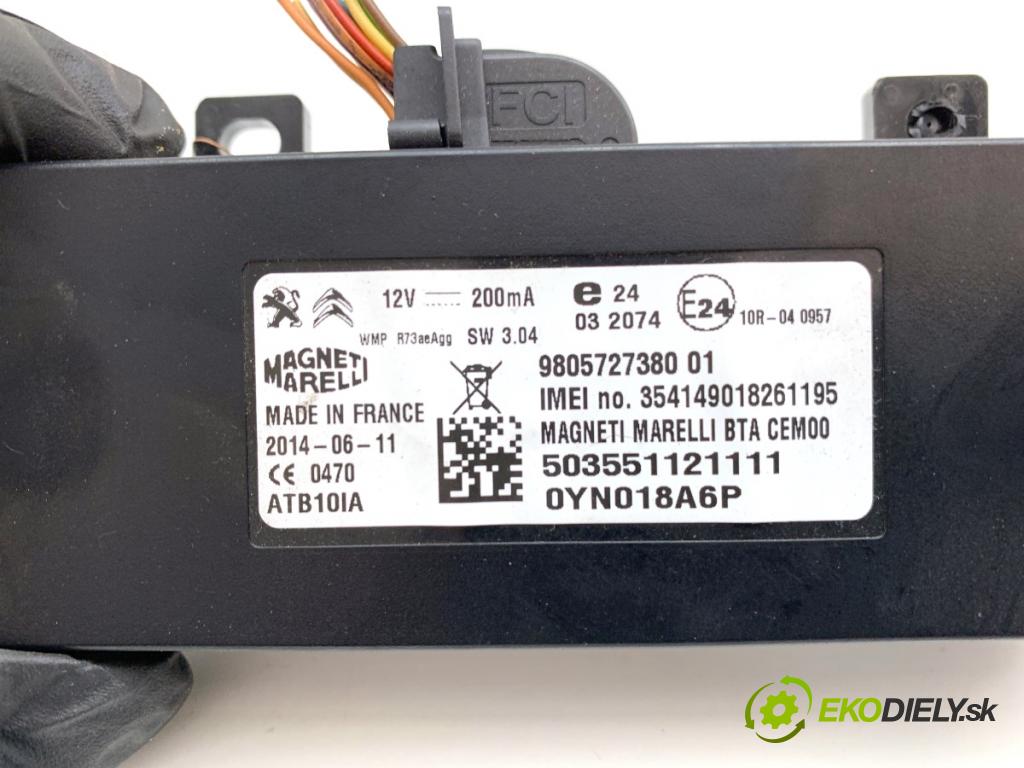 PEUGEOT 308 SW II Kombi 2014 88 kW 1.6 BlueHDi 120 1560 modul navigace 9805727380