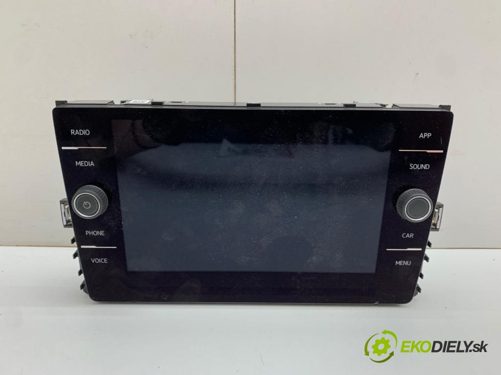 VW POLO VI liftback 2018 70 kW 1.0 TSI 999 RADIO Dislpej 5G6919605A