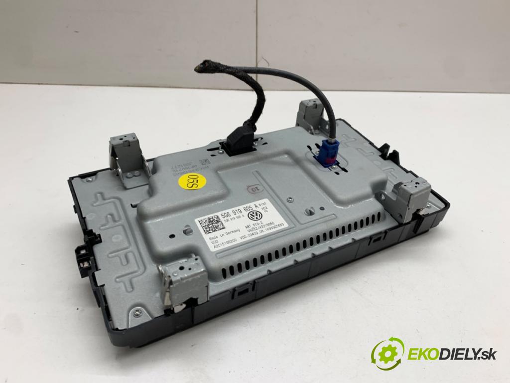 VW POLO VI liftback 2018 70 kW 1.0 TSI 999 RADIO Dislpej 5G6919605A