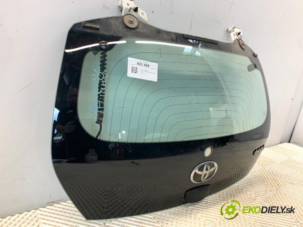 TOYOTA AYGO II liftback 2014 51 kW 1.0 (KGB40) 998 kapota zadní část okno