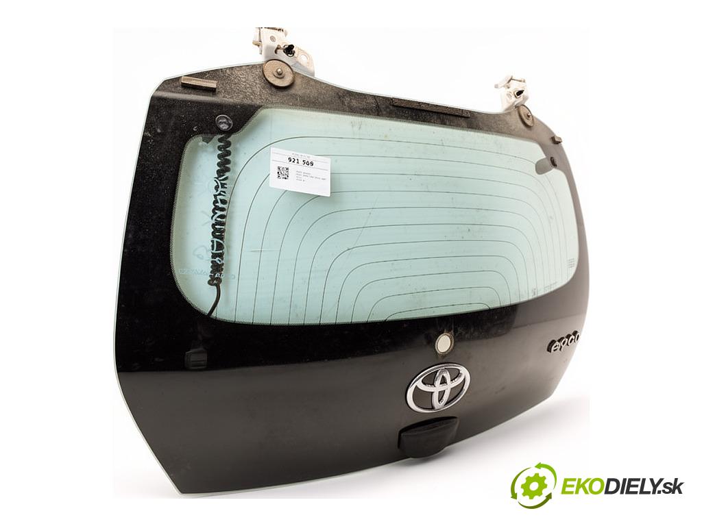 TOYOTA AYGO II liftback 2014 51 kW 1.0 (KGB40) 998 kapota zadní část okno