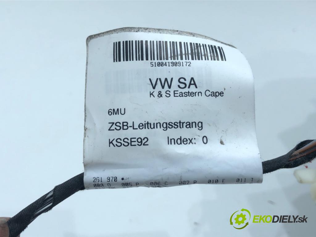 VW POLO VI liftback 2018 70 kW 1.0 TSI 999 světlo levý zadní část 2GS945095A