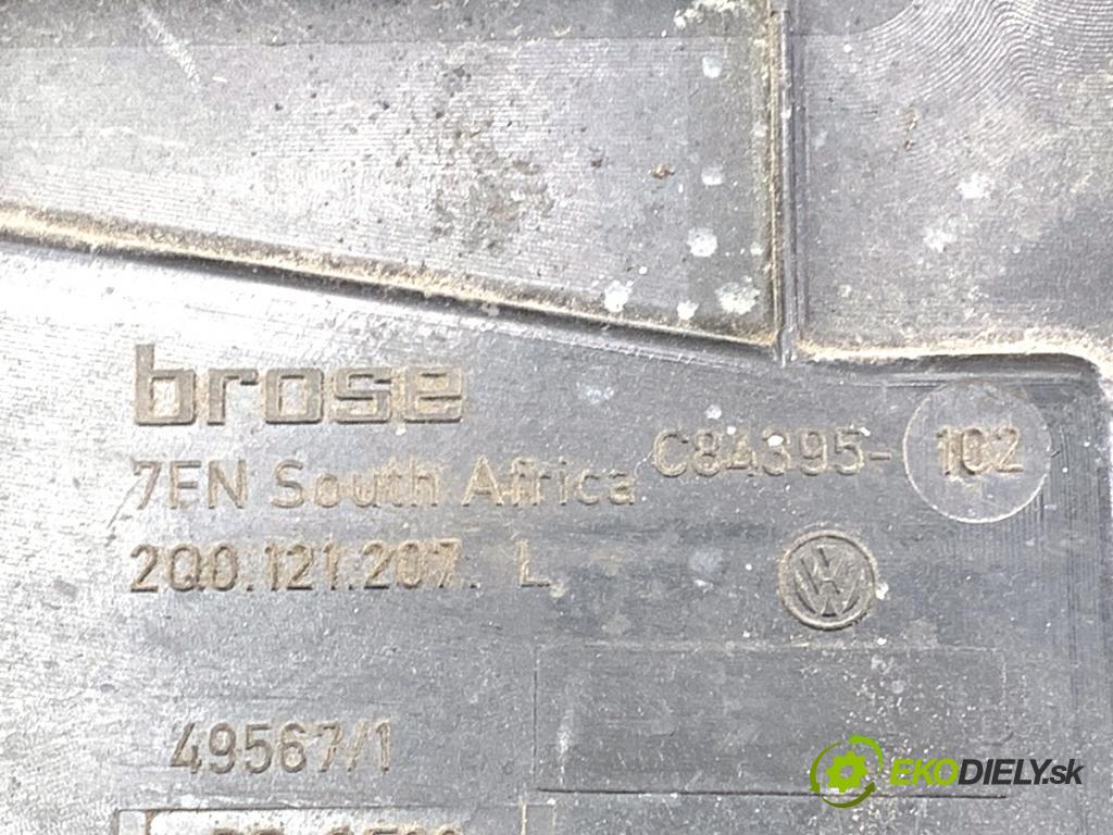 VW POLO VI liftback 2018 70 kW 1.0 TSI 999 obal ventilátoru chladiče 2Q0121207L