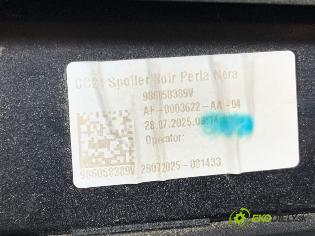 OPEL FRONTERA 2025 100 kW 1.2 MHEV 100kW (136KM) 1199 Spoiler zad 986058389V