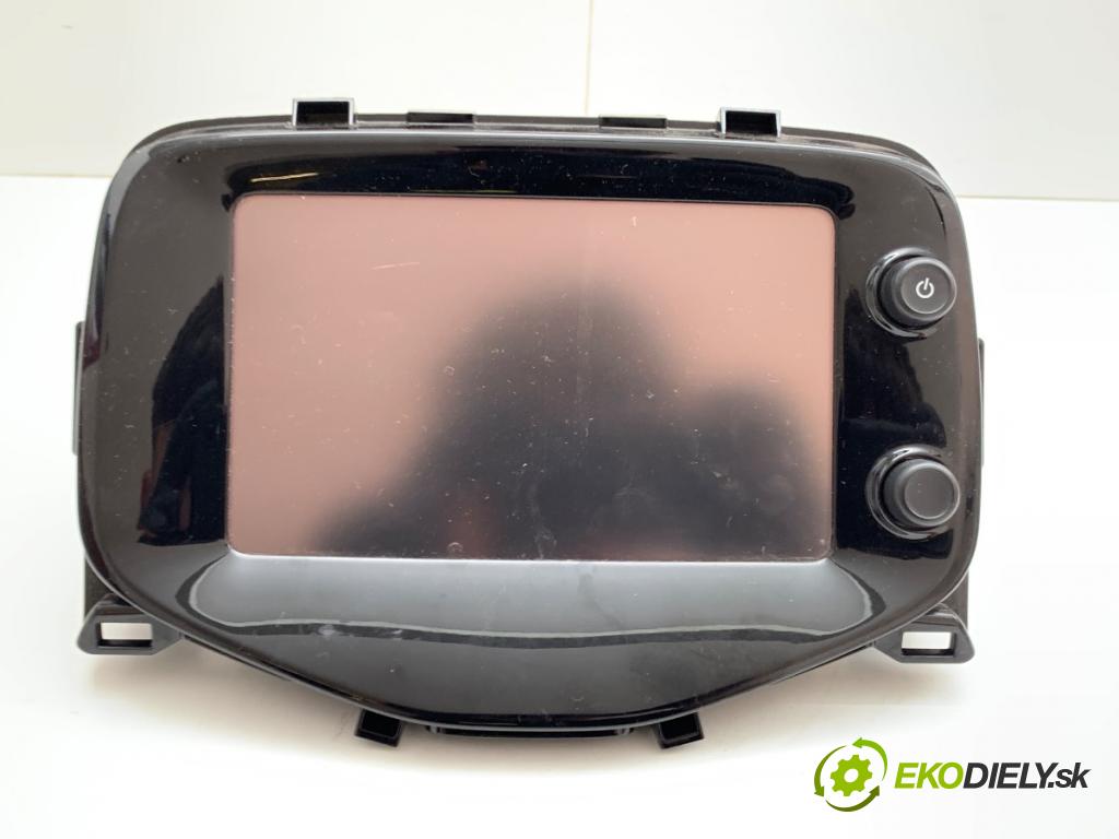 TOYOTA AYGO II liftback 2014 51 kW 1.0 (KGB40) 998 RADIO 86140-0H010 (Audio zariadenie)