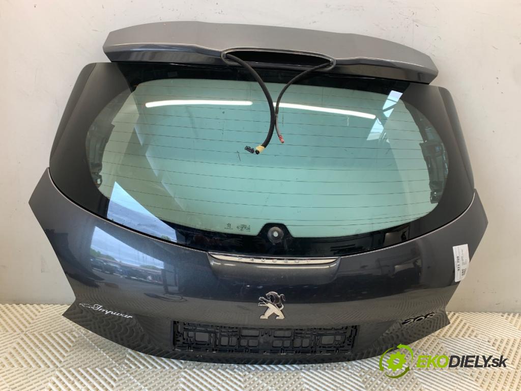 PEUGEOT 208 I liftback 2014 60 kW 1.2 VTI 82 1199 kapota zadní část KTP 