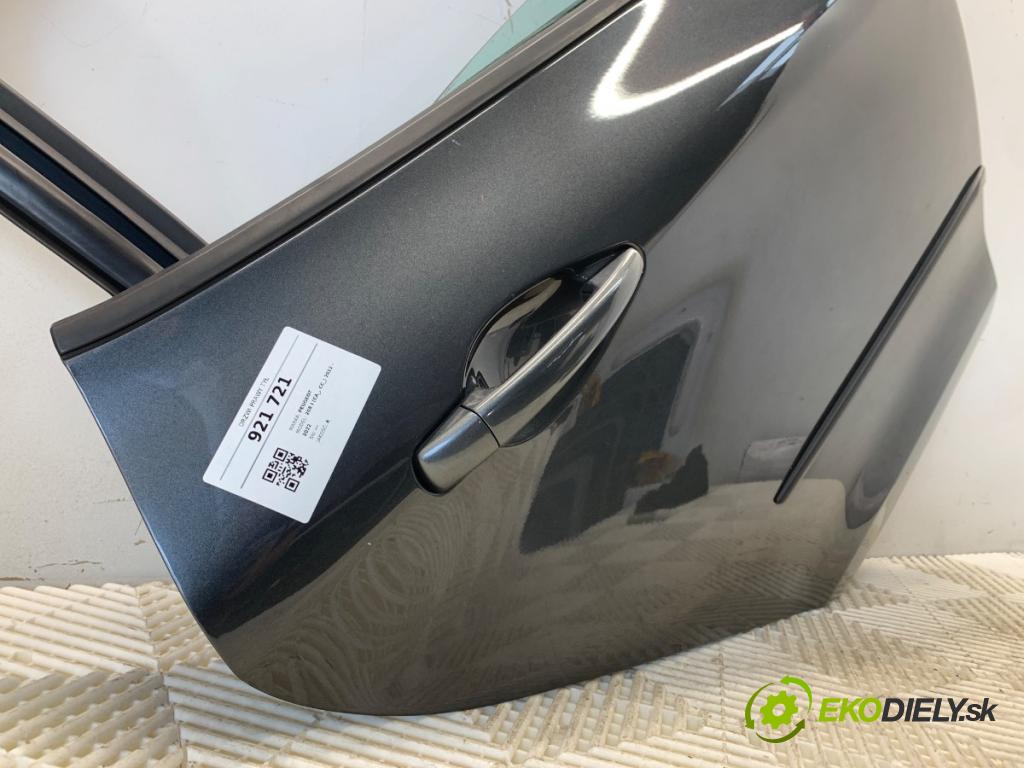 PEUGEOT 208 I liftback 2014 60 kW 1.2 VTI 82 1199 dveře pravý zadní část KTP