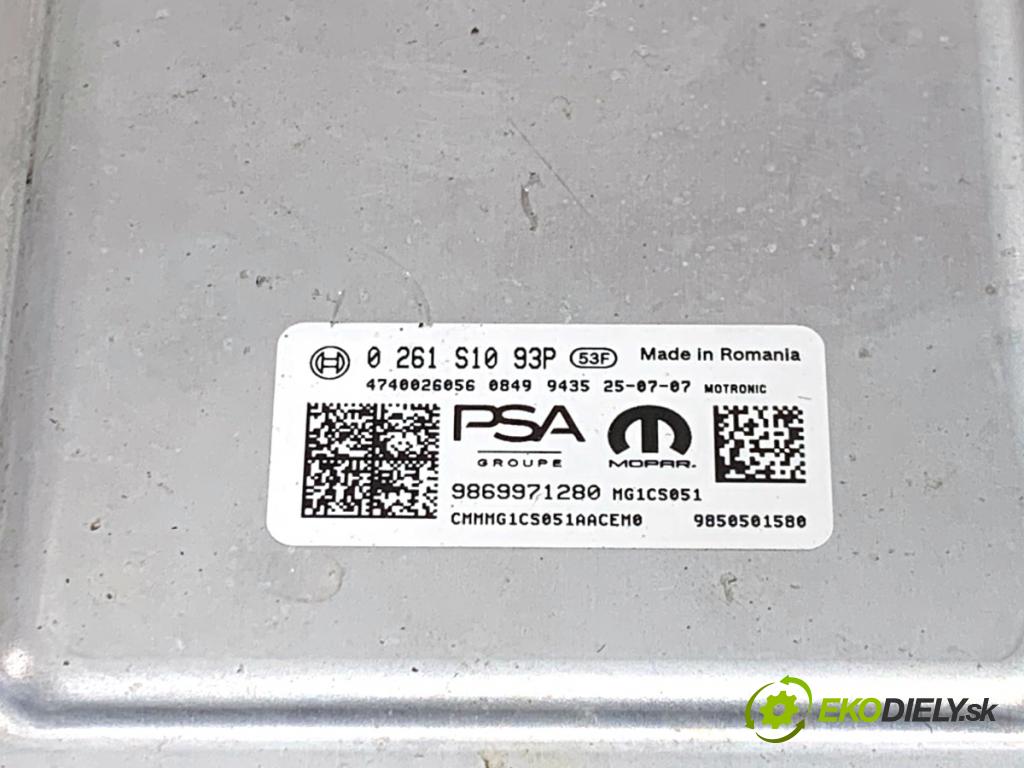 OPEL FRONTERA  2025 100 kW 1.2 MHEV 100kW (136KM) 1199 riadiaca jednotka Motor 0261S1093P (Riadiaca jednotka)