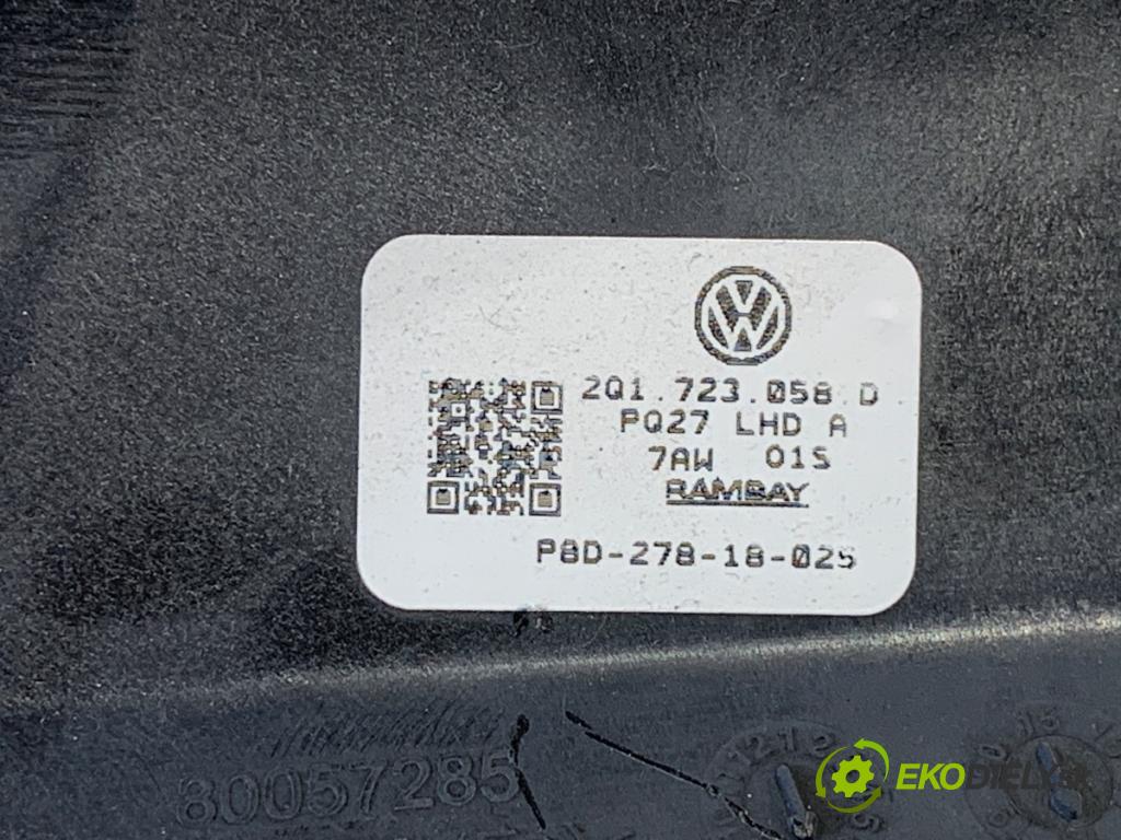 VW POLO VI liftback 2018 70 kW 1.0 TSI 999 PEDÁL: 2Q1723058D 2Q1723503 (Potenciometer plynového pedálu)