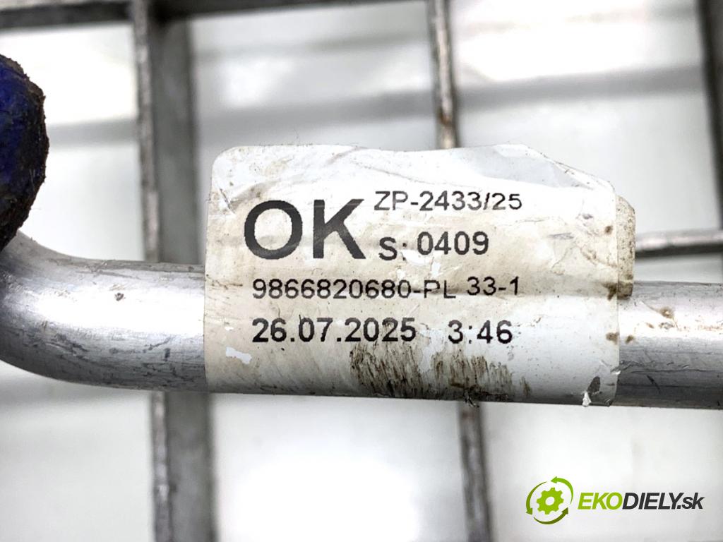 OPEL FRONTERA  2025 100 kW 1.2 MHEV 100kW (136KM) 1199 rúrka klimatizácie 9866820680 (Rúrka klimatizácie)