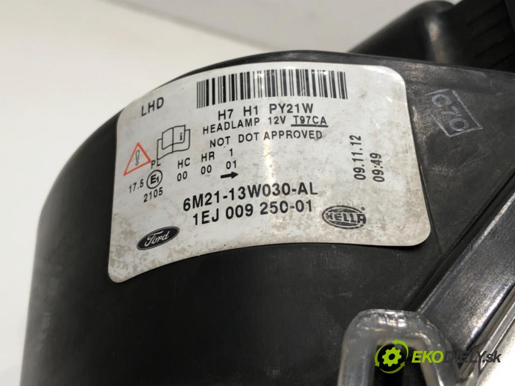 FORD S-MAX nadwozie wielkoprzestrzenne (MPV) 2012 103 kW 2.0 TDCi 1997 světlomet levý přední část 6M21-13W030-AL