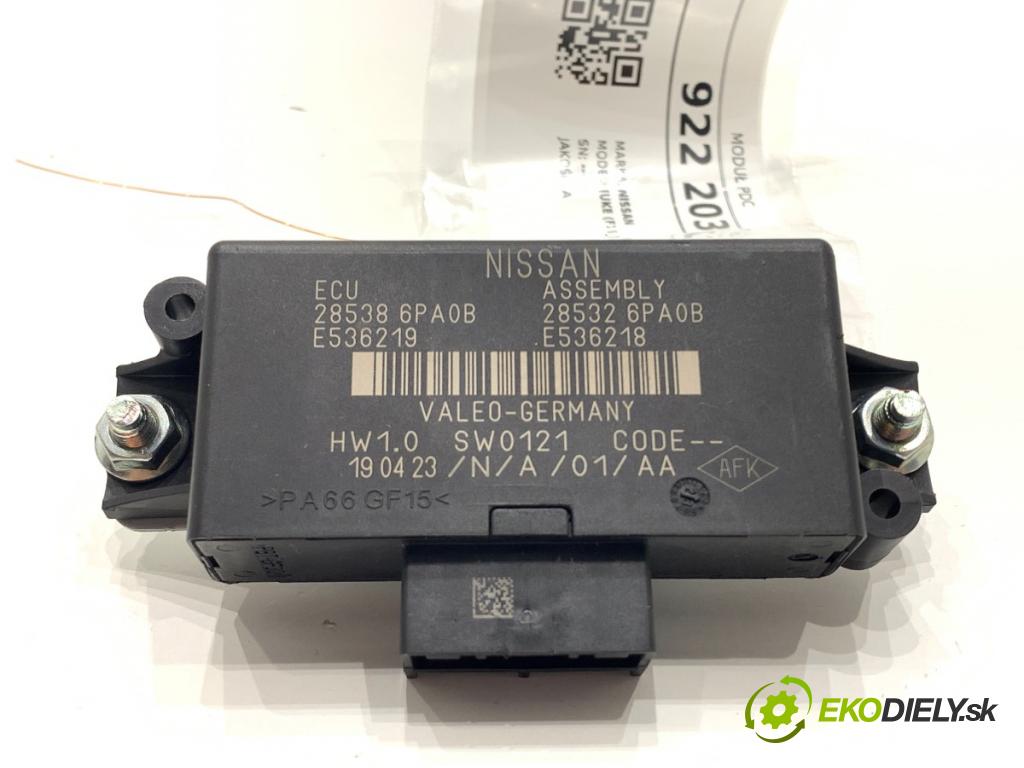 NISSAN JUKE SUV 2023 84 kW 1.0 999 Modul PDC 285326PA0B (Riadiaca jednotka ostatné)