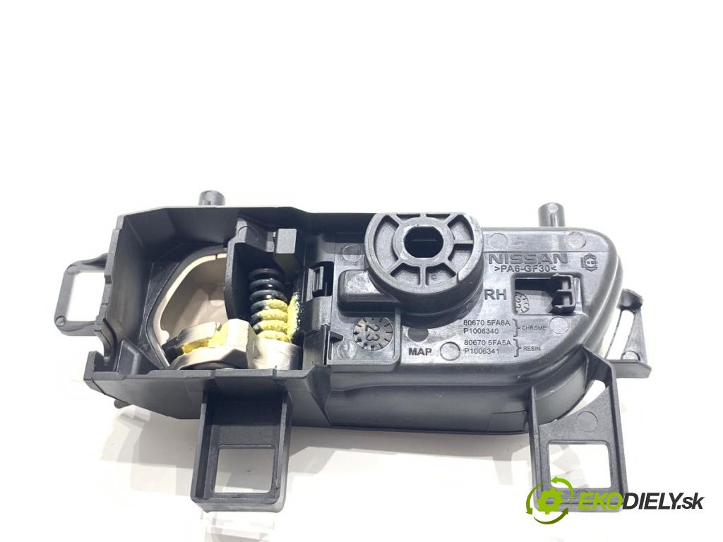 NISSAN JUKE SUV 2023 84 kW 1.0 999 Kľučka vnútorná pravy zad 80670-5FA6A