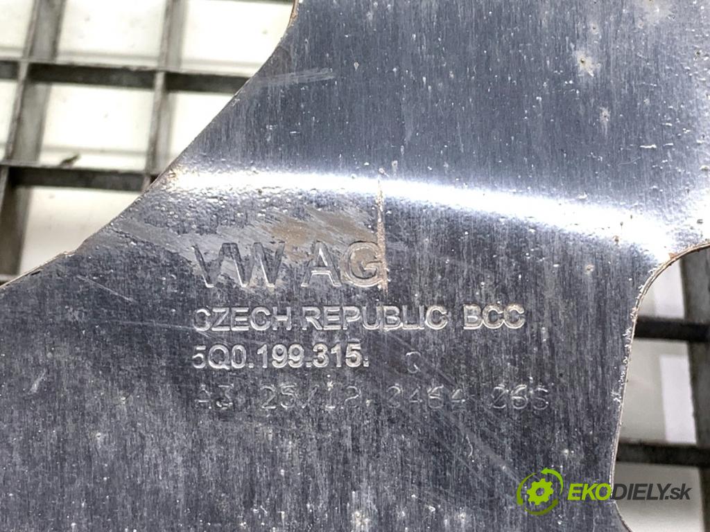 SKODA OCTAVIA III Kombi 2018 110 kW 2.0 TDI 1968 výztuha pod motor 5Q0199315 (Přední výztuha)