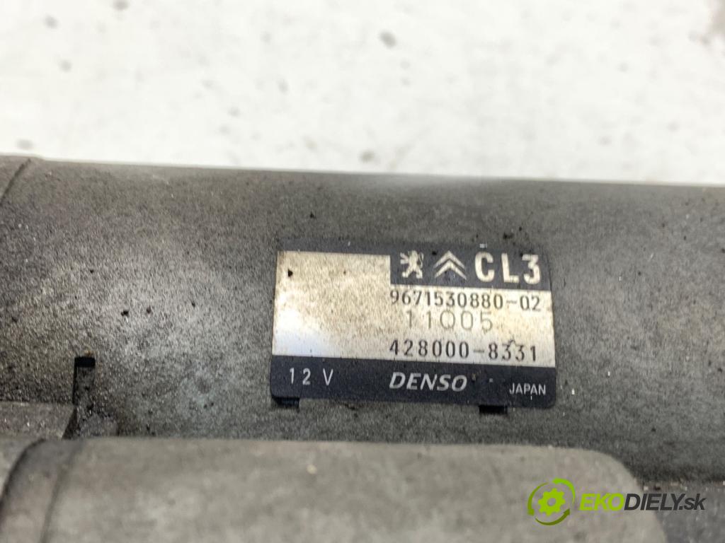 PEUGEOT 208 I liftback 2014 60 kW 1.2 VTI 82 1199 Štartér 9671530880 (Štartér)
