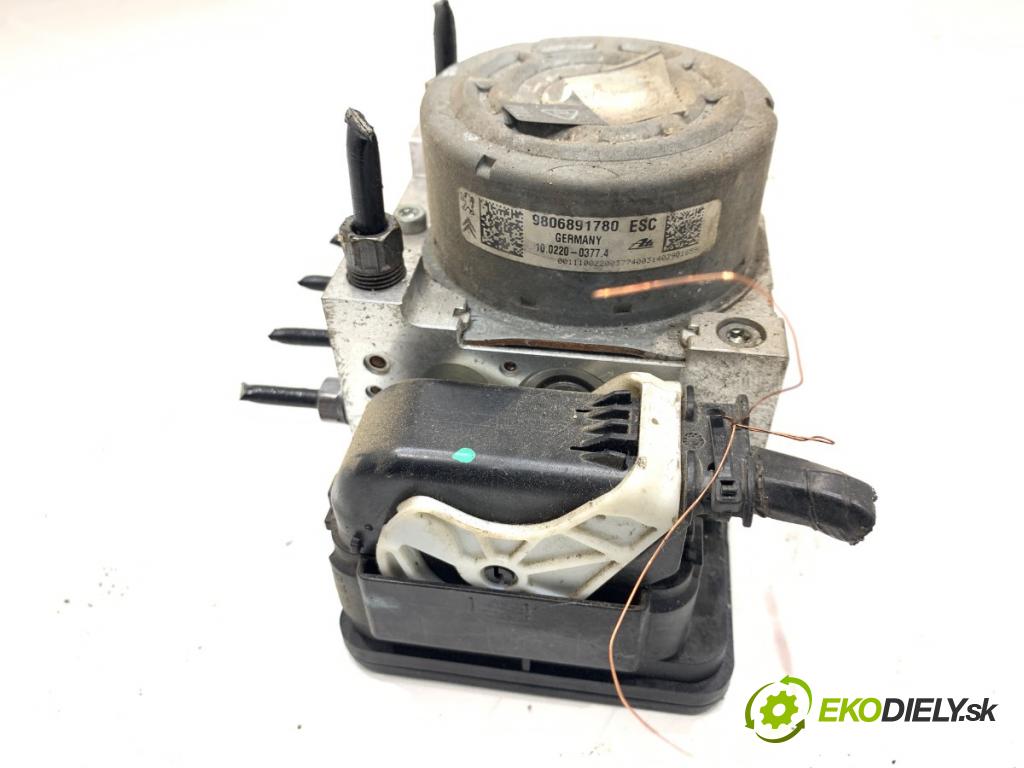 PEUGEOT 208 I liftback 2014 60 kW 1.2 VTI 82 1199 Pumpa ABS 9806891780 (Pumpa ABS)