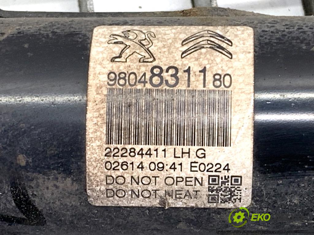 PEUGEOT 208 I liftback 2014 60 kW 1.2 VTI 82 1199 tlumič levý přední část ZE 9804831180