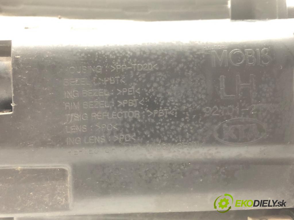 KIA OPTIMA sedan 2014 100 kW 1.7 CRDi 1685 světlomet levý přední část 92101-2T451
