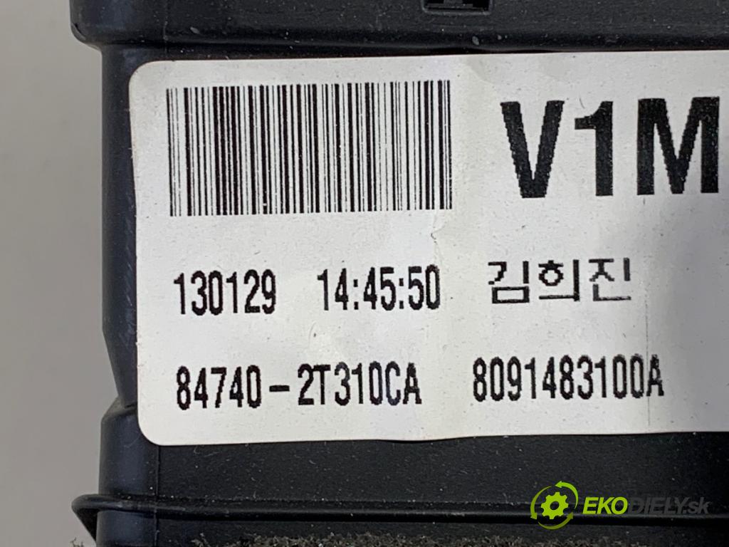 KIA OPTIMA sedan 2014 100 kW 1.7 CRDi 1685 mří topení přední část 84830-2T100