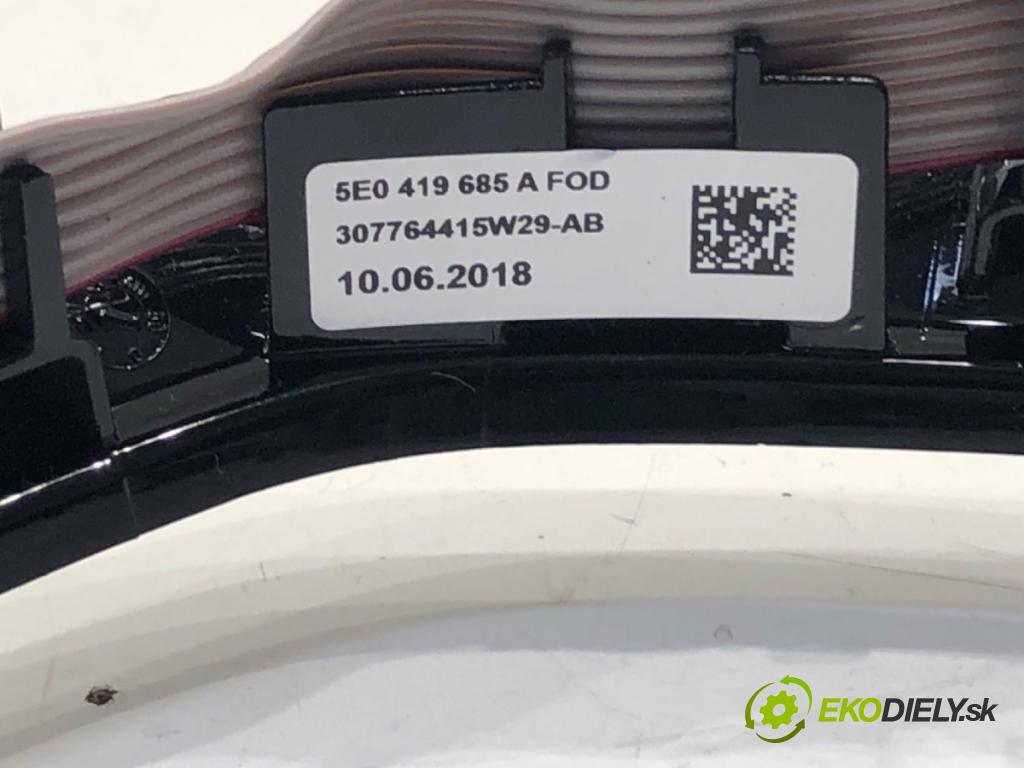 SKODA OCTAVIA III Kombi 2018 110 kW 2.0 TDI 1968 SPÍNAČE: volantu 5E0419685A