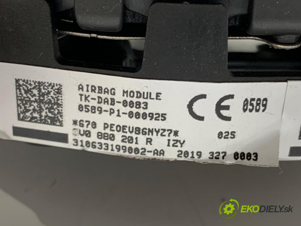 SKODA OCTAVIA III Kombi 2018 110 kW 2.0 TDI 1968 AirBag volantu 6V0880201R (Airbag)