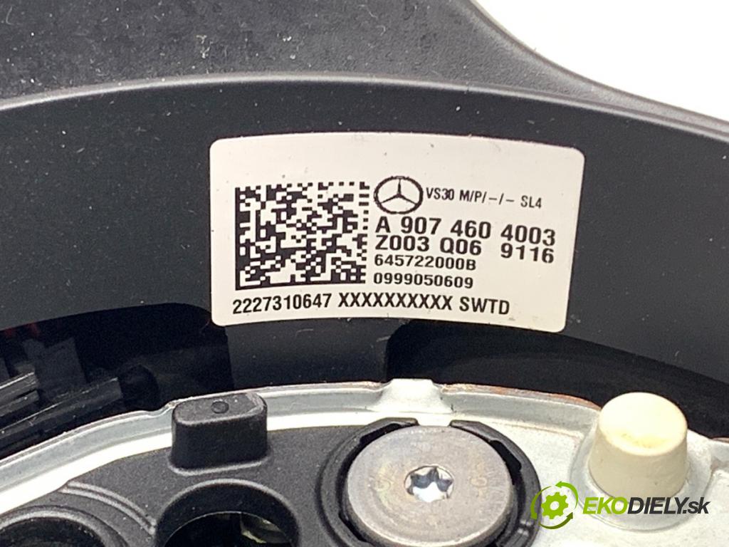 MERCEDES-BENZ SPRINTER 3,5-t Platforma / podwozie Platforma / podwozie 2022 125 kW 317 CDI (910.030) 1950 Volant A9074604003 (Volant)