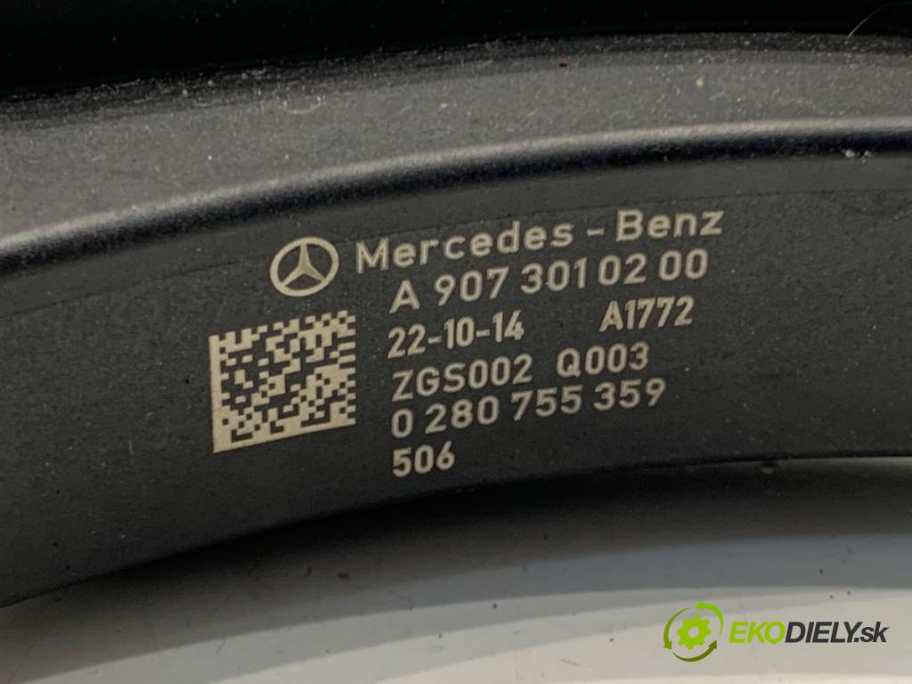 MERCEDES-BENZ SPRINTER 3,5-t Platforma / podwozie Platforma / podwozie 2022 125 kW 317 CDI (910.030) 1950 potenciometr plynového pedálu A9073010200 (Potenciometr plynového pedálu)
