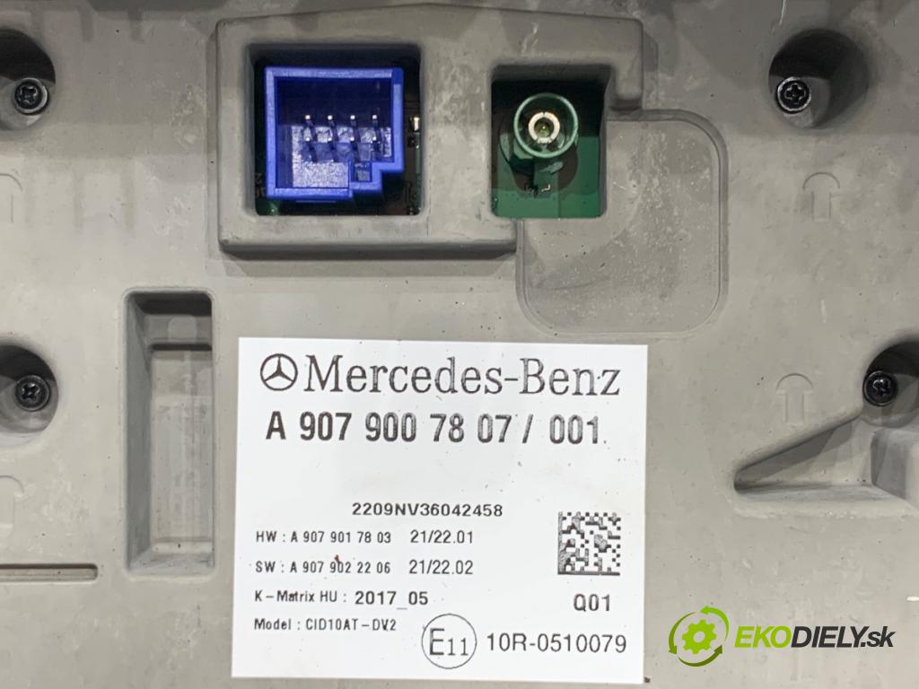MERCEDES-BENZ SPRINTER 3,5-t Platforma / podwozie Platforma / podwozie 2022 125 kW 317 CDI (910.030) 1950 RADIO Displej A9079007807