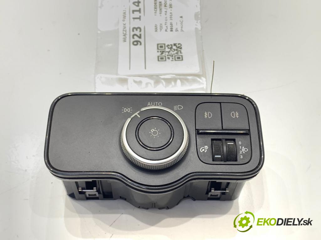 MERCEDES-BENZ SPRINTER 3,5-t Platforma / podwozie Platforma / podwozie 2022 125 kW 317 CDI (910.030) 1950 spínač světel A9079050005