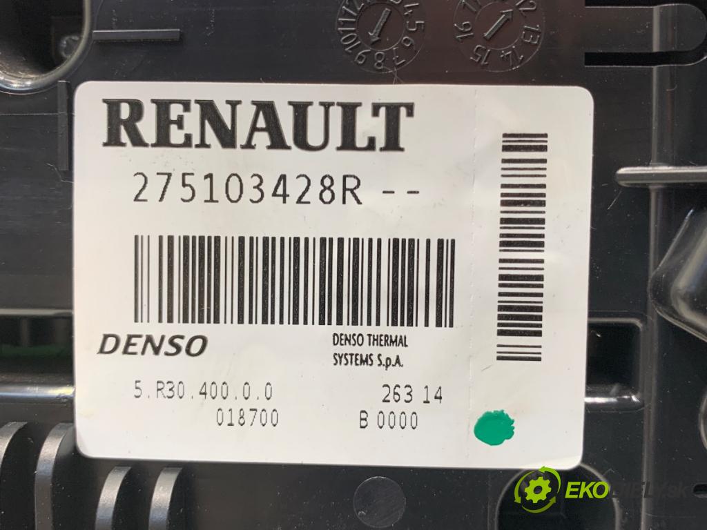 MERCEDES-BENZ CITAN nadwozie wielkoprzestrzenne (MPV) 2016 81 kW 111 CDI (415.703, 415.705) 1461 Panel ovládaní topení 275103428R (Páčky pod volantem)