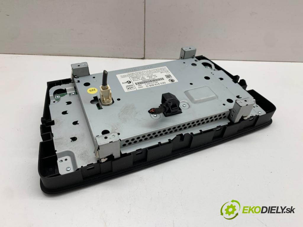 SKODA OCTAVIA III liftback 2013 132 kW 1.8 TSI 1798 RADIO Dislpej 5E0819701