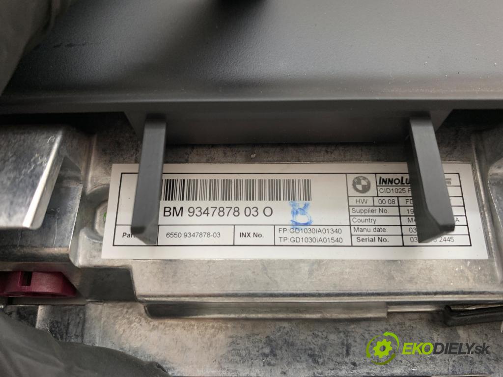 BMW F15 SUV 2015 160 kW xDrive 25 d 2993 Dislpej 9347878 (Prístrojová doska)