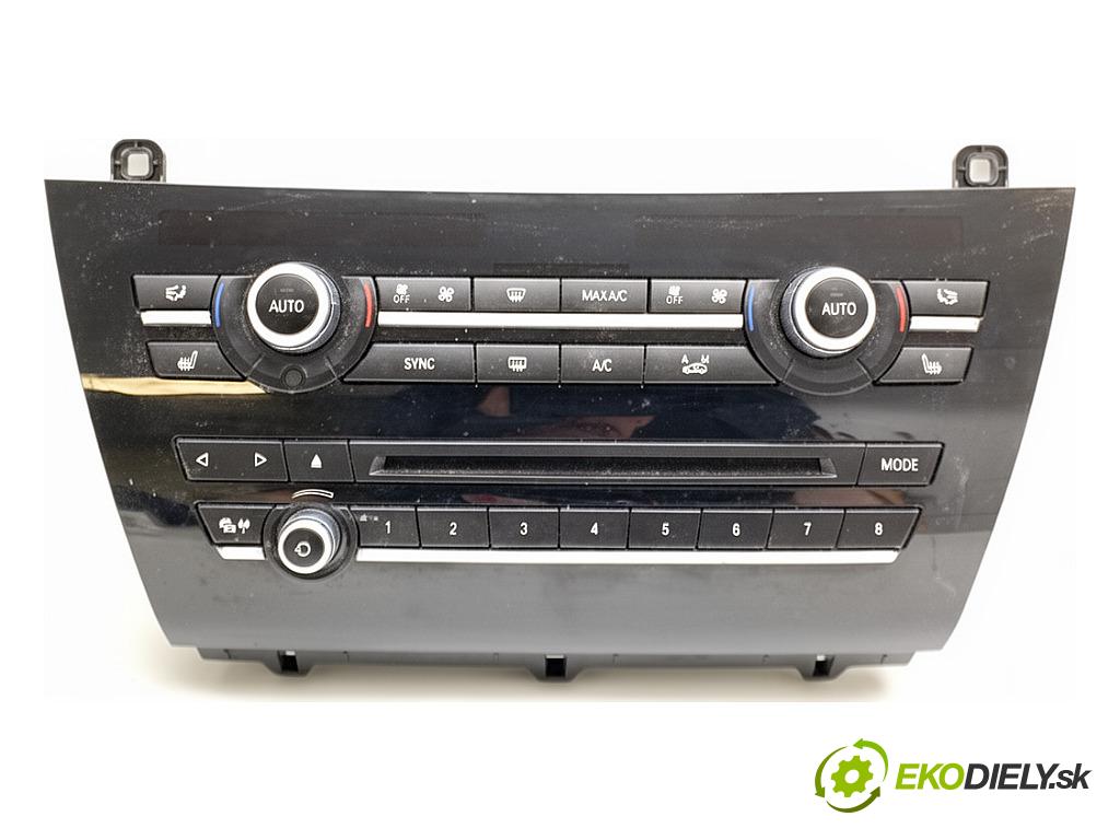 BMW F15 SUV 2015 160 kW xDrive 25 d 2993 Panel ovládania kúrenia 9390457 (Prepínacie páčky pod volantom)