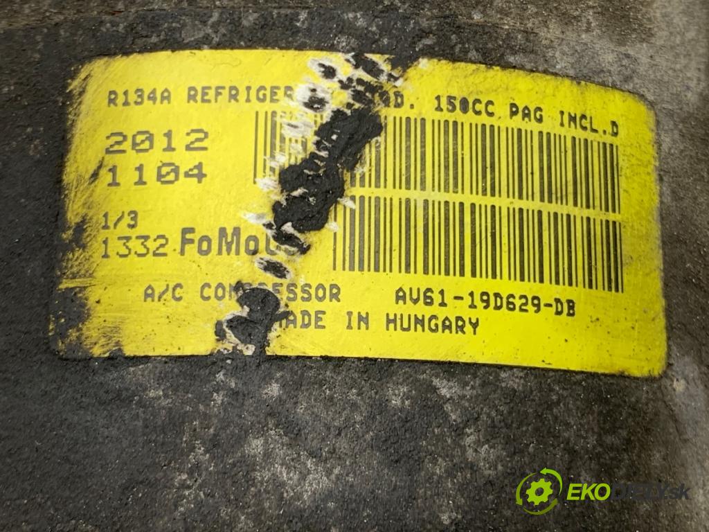 FORD S-MAX nadwozie wielkoprzestrzenne (MPV) 2012 103 kW 2.0 TDCi 1997 kompresor klimatizace AV61-19D629-DB (Kompresor klimatizace)