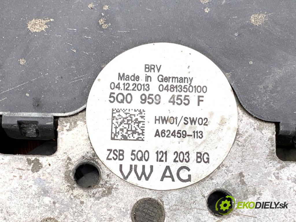 SKODA OCTAVIA III liftback 2013 132 kW 1.8 TSI 1798 ventilátor chladiče 5Q0959455F (Ventilátor)