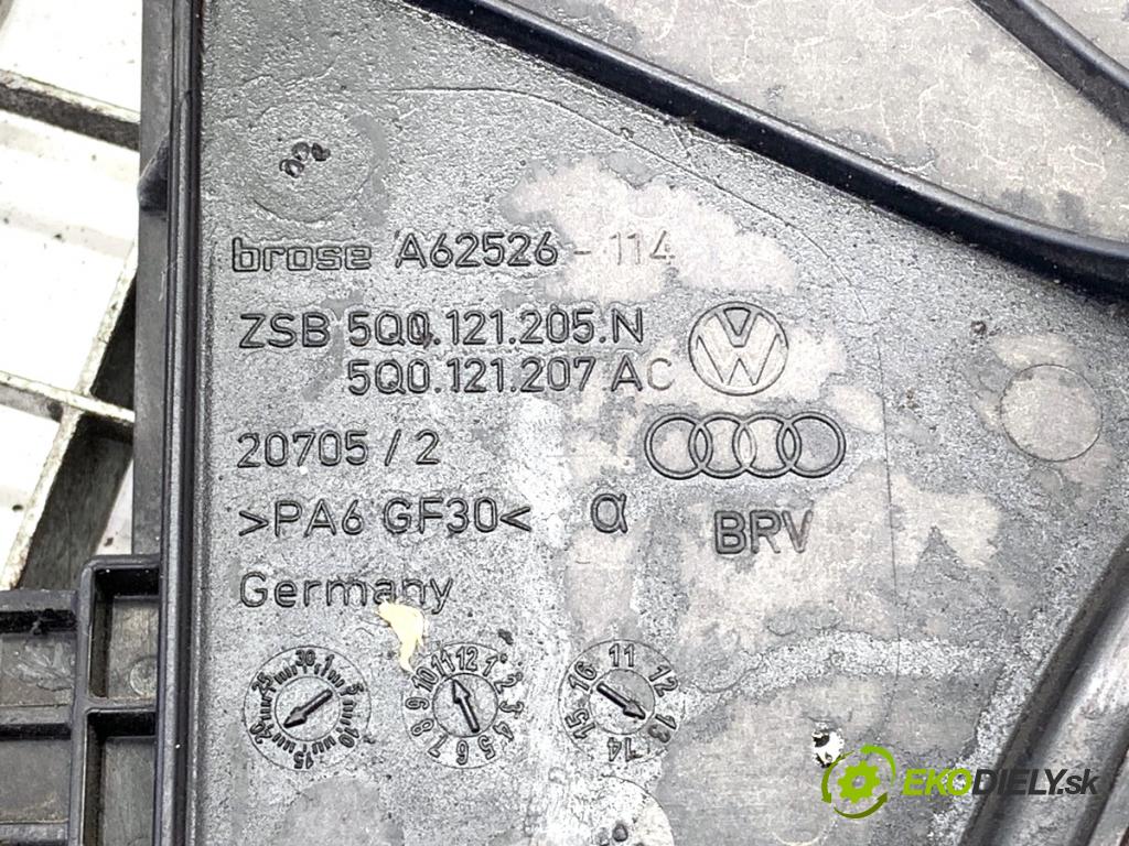 SKODA OCTAVIA III liftback 2013 132 kW 1.8 TSI 1798 ventilátor chladiče 5Q0959455F (Ventilátor)