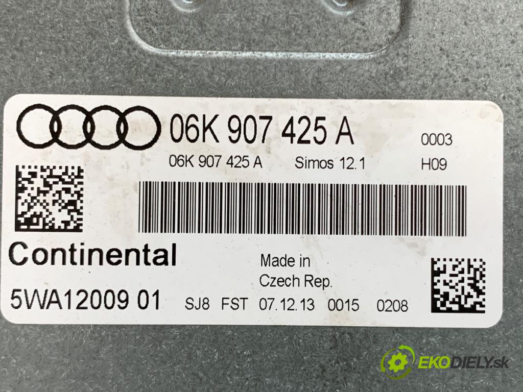 SKODA OCTAVIA III liftback 2013 132 kW 1.8 TSI 1798 řídící jednotka motora 06K907425A (Řídicí jednotka)